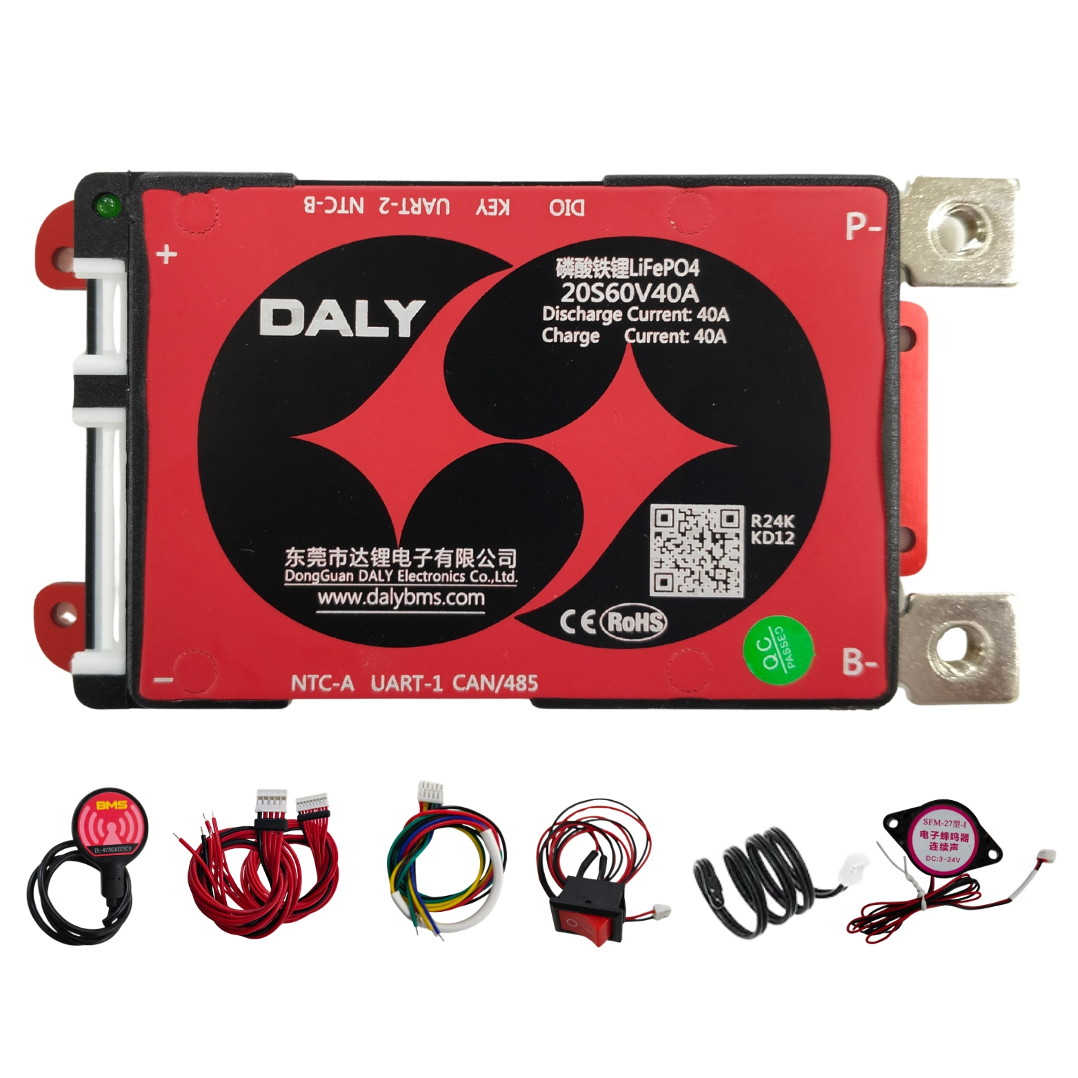 DALY SMART BMS LFP 20S 40A - Image 4